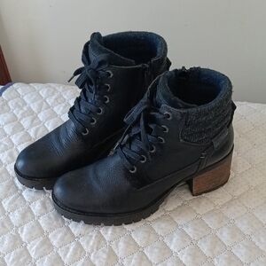 Bull Boxer Black Boots